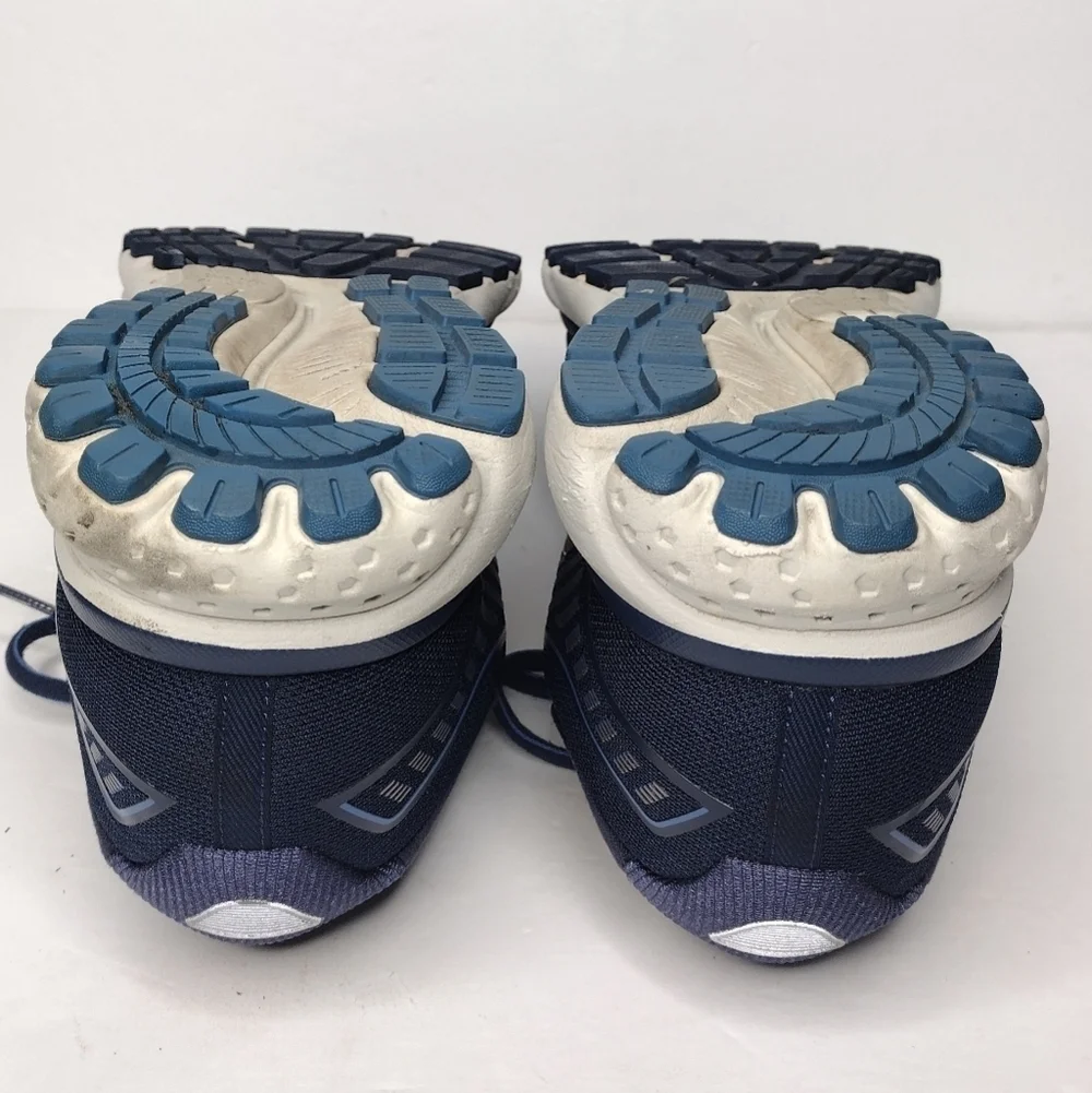 Brooks Ghost 12 Blue Gold Running Active Men's Athletic Shoes
